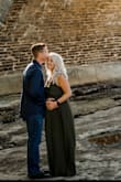 I used this dress for a family maternity shoot, it was perfect for me!! I'm usually a size xs/s, this dress was a medium. Super comfy! - Sarah O.