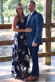 I loved this dress!! It wraps so easily and I felt so secure in it all night. We danced the night away. It is perfect if you want to eat too. Hides your waist and bum. - Victoria D.