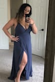 Not only is it gorgeous, but the fabric is so comfortable and breathable. Looking forward to wearing this for my engagement pictures next month! Fits true to size, and when my fiance saw me, he gasped. Romantic, comfortable and classic! - Berenice G.