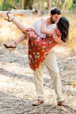 I can normally only handle wearing short heels but I wanted something sexier for my engagement photo shoot. These heels did not disappoint! They were comfy to walk in, even going up hill on a dirt road. 100% recommend. - Michelle P.
