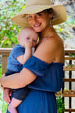 I love this dress, it far exceeded my expectations. I had a baby six months ago and wanted to cover up all of my not so flattering parts. Medium was the perfect size and I know it will still fit once I lose more of the baby weight. - Kelly L.