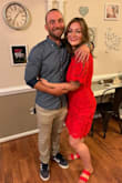 Wore this dress to an Italian restaurant for my birthday. I received a ton of compliments and my guy loved it as well. It's possible that I could have fit in a medium but the large fit fine. The only thing I thought was a little odd was that the sleeves were wider than I originally thought. - AMBER S.
