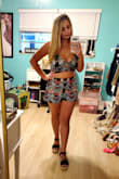 I bought this outfit in black and white and got SO MANY COMPLIMENTS. Such a cute summer outfit for these hot FL days! Would definitely recommend buying the set! - Rachel D.