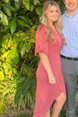 I LOVE this dress! So comfortable and flattering. Fits perfect and I got a ton of compliments! - Laurynn M.
