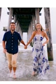 I loved this dress! It fit perfectly and was beautiful in my engagement photos. I got stopped by multiple people telling me how much they loved the dress. I can't wait to wear it again for a wedding or other occasion! - Julie B.