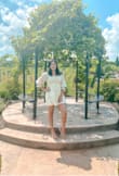 I absolutely loved this dress! It was super comfortable and flowy! It is not see through, which is great! It's a beautifully made summer dress! - Susana G.