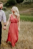 Loved this dress! Needed something for an outdoor family photo shoot and this dress did not disappoint. Great color, fit and flow to the dress! And so comfortable. - Christina K.