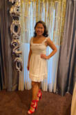 I wore this dress for my graduation party and received so many compliments on it. It is super cute and comfortable, along with super functional. I would definitely recommend this dress and adore it so much. - Mia D.
