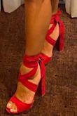 I cannot count how many compliments I have receive when I wear these gorgeous shoes. They definitely make any outfit look sexy but also super cute. They do not hurt my feet after wearing them for long periods of time too, which is a huge bonus since I expected them too because of how high the heel is. I would definitely recommend these shoes to any and everybody. - Mia D.