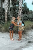 Great beach/pool wrap! Wore for bachelorette party beach cover up. Slightly on the shorter side. - Amber S.