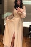 I love this dress! It's so beautiful! I bought it for my wedding as I don't like traditional wedding dresses (or the cost of them) and I knew Lulus sells amazing dresses - I was so nervous, but it turned out exactly how I wanted! Be warned tho, it's a wrap dress! I did not know that, but I think it's perfect because you can easily adjust it to how you want it to sit! 10/10 would recommend - Dakota D.