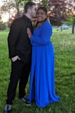 I have this dress in the royal blue and the white, and I love them! - Dominique G.