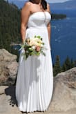 I loved the fabric, fit, and overall style. It was soft and thick. Pro: you can machine wash. Con: Ironing is a nightmare so just try to keep from getting wrinkled. - Stephanie C.
