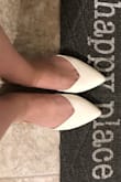 Hi! So I needed some white flats and love the backs to be revealing so that I get some AIR for my feet! I love these flats because of the design, the colors are beautiful, and the comfort is beyond! Only thing for me is the slingback is a little loose at times when I walk and come off (right foot only...not sure why). Other than that though, it's beautiful and perfect - Lucy M.