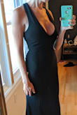 Absolutely amazing! I'm so tall, and I can never find dresses long enough on me. I expected to have to have the dress hemmed. It's comfortable, and fits PERFECTLY!! I didn't want to take it off. - Amanda G.