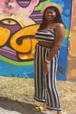 I wish the length of the pants legs were longer since I'm 6' but if I sort of wear the pants at my hips the length isn't so bad. - Kristin F.