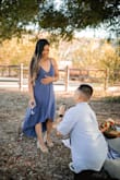 This dress was meant for beautiful moments. The material is soft and comfortable. The fit hugs you where it needs to and is loose and flowy at the bottom like you're floating in air. I also love the color because it's like a deep lavender-blue. - Michelle D.