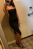 This dress was by far one of my favorites I've ever ordered from here!!! Fits perfectly. Sexy sophisticated look. - Gabriella K.