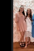 Loved this dress! Was perfect for a bridal shower! I'm 5'9 and ordered a small which fit well and I was really happy with it! But just know it will be a little on the shorter side for someone that height. Very comfy and cute! - Molly C.