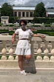 I bought the whole set because I was looking for something summer-y and breathable. I was very satisfied, and I just had a baby, so my bust is somehow bigger than usual, and it felt very nice. It's not too short, and it can be used with a normal waist bottom. - Valeria M.