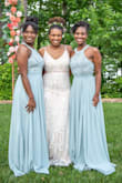 I seriously love this dress. It was perfect even though our original wedding plans fell through. I felt elegant, yet sexy, and a bit boho. It was perfect for my small intimate wedding. I adjusted the neckline, the straps and the back of the dress as others did. After buying my dress, I immediately bought my bridesmaids dresses from Lulus, and my mother got her dress from Lulus as well. - Alexa W.