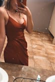 I bought this dress for a wedding and it arrived at my door about three days after I bought it online. The dress was made out of such a soft and stretchy material. I got so many compliments about how gorgeous it was! I highly recommend this dress to anybody looking for a cute 'going out' dress. - Vanessa V.