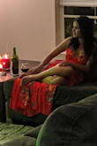 My bf loved loved loved it when I wore it on one of our date nights. It's definitely sexy and shows just the right amount of skin. If you're around 5'3 even with heels you would need to tailor the pants. - Azetah H.