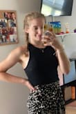 I ordered my normal size small and it fits great! It's soft and will definitely get a lot of use. Might need to grab another color. - Rachelle L.