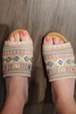 So cute and comfortable. I have narrow feet and many times its hard to find sandals that won't fall off. Love them! - Lucia A.