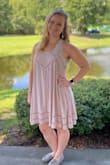 The dress was so comfy, cute, AND has pockets! - Kady W.