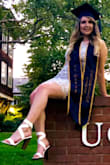I bought these to go with my graduation dress for pictures. They looked great and did the job perfectly. The sole part fit perfect however the straps were a bit loose even when buckled to the tightest option. - Dana G.