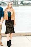 So cute I wore it for my engagement photos! A perfect light jacket for fall. - Moriah G.