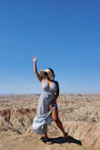 Great dress to fly amongst the cliffs of Badlands National Park. I got the Medium. I love all the different ways to wear it. Love Lulus dresses <3 - Heather J.