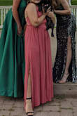 Straps were a little long with no way of adjustment. Super comfortable! Gorgeous color. Everything was amazing! - Emma B.