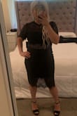 I was skeptical about ordering from Lulus. I ordered 3 dresses. This was one of the dresses I purchased. I ordered it in LRG, IT FIT PERFECTLY!!!! I will definitely be ordering again from Lulus. - Sylvia S.