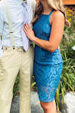 This dress was perfect for a wedding! The color is stunning and it was comfortable to wear all night! - Kayla K.