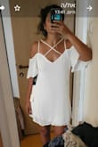 Runs a little large. Needs iron. And still a great great dress! - Ella M.