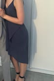 I LOVED this dress! I got a bunch of compliments on it. My boyfriend was in  the wedding where I wore it to, and I wanted to be just as dressed up as him. It was simple, elegant, and beautiful. I loved the color. The only problem I had was that it was too big in the chest area. But I took safety pins and pinned the sides under my armpits so it wasn't as noticeable. But it looked great on me! Definitely will be ordering here again, the dress even came pretty fast! Had a friend asked where I got it from, I will definitely suggest you guys! 
Thanks so much! - Justine B.