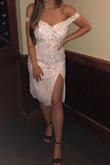 This dress is super sexy, I have never owned a dress like this and now I'm so glad I do! I wore it for my rehearsal dinner and it was perfect! It fit like a glove! - Hannah S.