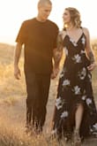 This was the perfect dress for my engagement photos!!! I should have gone with the extra small but was scared it would be too tight, this one was a little loose but still photographed so beautiful! - Jaylin P.