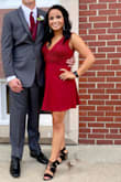 I loved this dress for a wedding I attended. It fit very true to size. Great length! - Emily Y.