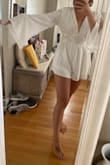 Bought for my bachelorette and it's SO cute. I'm typically between a small and medium so I went with a medium and it's great! - Natalie R.