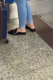 Very pretty, but a little uncomfortable. They look very classy though - Andrea G.