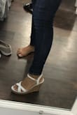 I really like these and seem comfy so far. I'm originally a 6 but got half a size bigger just in case but a 6 would of be fine. - Esmeralda H.