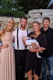 I wore this as a bridesmaid dress in August. I recently gave birth and wanted a comfortable and stretchy dress. This dress fit the bill and it's so soft! Bonus my sisters pink dress is also from Lulus!! - Moriah F.