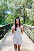 I love this romper so so much! It's so easy and breathable and makes you look and feel cute no matter where you're going. - Jade H.