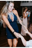 Wore this dress to a wedding - literally got a compliment from every female that I interacted with. Fits perfectly, super flattering in the chest area. Details on the dress are just beautiful and honestly you can't beat the price for a dress of this quality. Extremely happy with this purchase! Highly recommend. - Fernanda P.