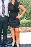 Was the perfect dress for a formal wedding and fit great!! - Rachel S.