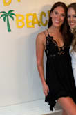 I wore this dress to a bachelorette party and got numerous compliments! I have a small bust size and it complimented my curves perfectly. I didn't even need to think about a bra. It is flowy, flirty and fun! I love it! - Rachael N.