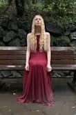 I absolutely love this dress, it worked for both formal and casual events depending on my accessories and I wear it all the time. I've also used it for photoshoots as well and it survived a day in the rain and was never stained by dirt.
In the summer, please do be careful if you sweat a lot it will show and leave marks until you wash it again. It's a little difficult to put on, but once you've got it down its easy. The construction is sturdy and the material is good quality.
The length was perfect for my height and the elastic in the back has good stretch allowing different sizes to fit it. The material is thick enough so you can wear it without a bra. Love love love this dress! - Jossalyn N.